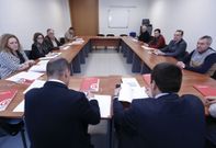 El pleno de la C�mara de Comercio se reuni� ayer �ltima vez en el edificio del Forcam. 