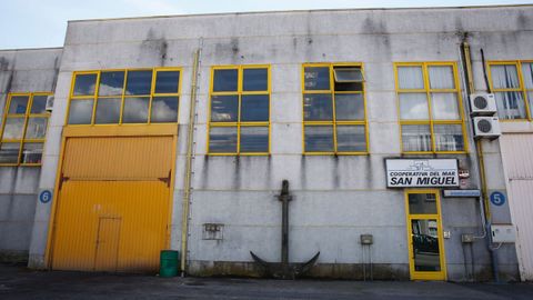 Nave de la Cooperativa del Mar San Miguel de Mar�n, de la que era presidente Luis Santiago Pereira