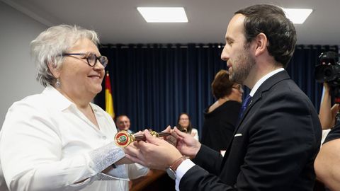 Eleccin do novo alcalde de Lousame, Esteban Ares