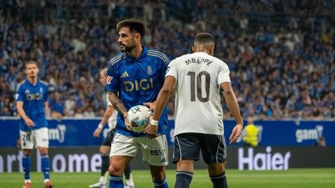 Las mejores im�genes del Real Oviedo ante el Real Madrid