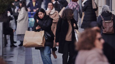 Primer d�a de rebajas en A Coru�a