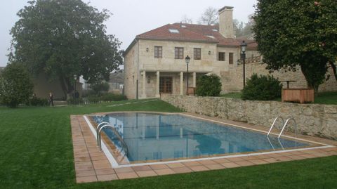 Imagen de archivo del Pazo de Adrn, que recupera su actividad hotelera y como espacio de eventos