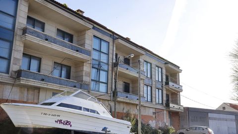 El edificio en cuesti�n est� situado en O Canti�o y pr�cticamente terminado