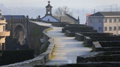 Muralla romana (Lugo).