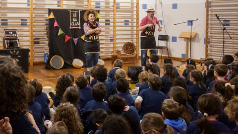 Actuaci�n de Migalas, este venres, no CEIP �lvarez Limeses de Pontevedra, dentro do programa �21 d�as co galego e +�