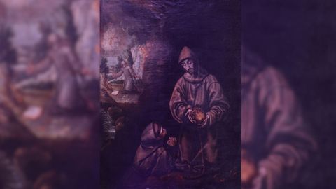 La obra 'Meditaci&oacute;n y Estigmatizaci&oacute;n de San Francisco de As&iacute;s'