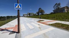 Parcela ya urbanizada que se cede al Sergas para la ampliaci�n del centro de salud. 