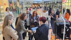 La directora xeral de Traballo Autnomo e Economa Social, Marta Mario, visit la feria.