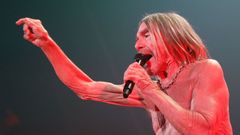 El m�sico estadounidense Iggy Pop ofrece este martes un concierto en el marco del Universal Music Festival en Madrid