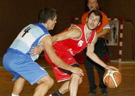 Los jugadores del CB Chantada Galicia Vento encajaron su tercera derrota en la liga.