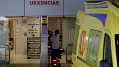 Las urgencias del Chuac, en una imagen del 2021