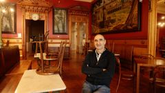 Manuel Arís reabrirá este miércoles el histórico Café Moderno de Pontevedra