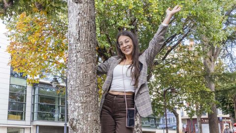 Ysica, de 32 aos, naci en Sofn, Carballo, y est muy vinculada a Cerceda por sus padres