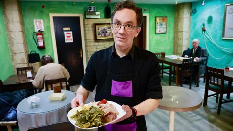 El restaurante Costa Blanca, de Ferrol, donde todos los jueves hay cocido.