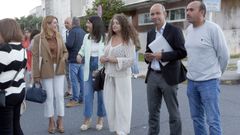 De izquierda a derecha, Ana Barreiro, Mara Sampedro, Juana Brin, Vicente Mario y Fernando Abraldes.