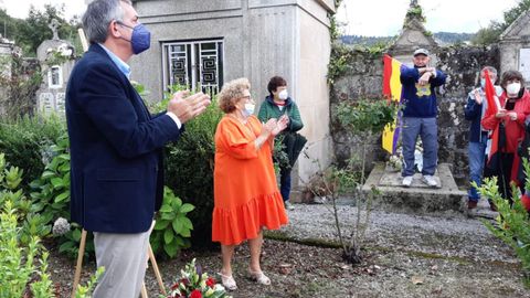 Reconocimiento a los siete de Gijn en Celanova, Galicia