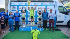 Jimena Sandi�s se subi� a lo m�s alto del podio en la categor�a de principiantes.