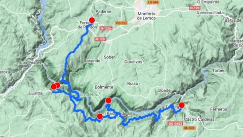 Da 2 de la ruta de los monaterios por la Ribeira Sacra