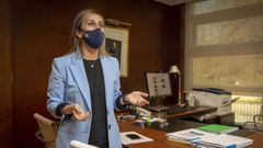 Ethel V�zquez, conselleira de Infraestruturas e Mobilidade