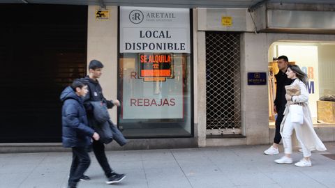 Bajo en alquiler en la calle Benito Corbal de Pontevedra
