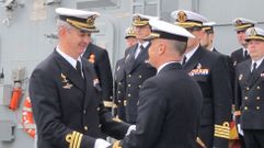 Cambio de mando en la �Blas de Lezo�