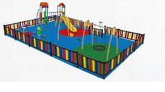 Proyecto para el �rea de juegos infantiles del parque Jos� Cornide.