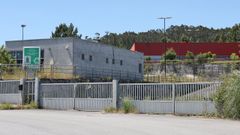 Los exteriores de la nave log�stica