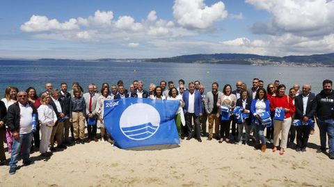 Entrega en Marn de las banderas azules de este verano para Galicia