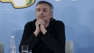 Mximo Kirchner, durante una reunin del Partido Justicialista el pasado fin de semana en Buenos Aires