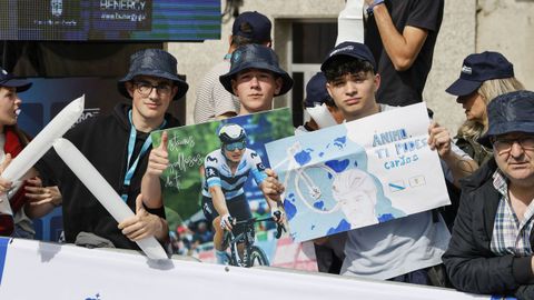 Gente de Xinzo, de la provincia de Ourense e incluso de otras zonas de Galicia y Portugal no se quisieron perder el evento deportivo