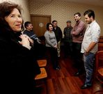 La reuni�n se celebr� en la cafeter�a La F�brica.