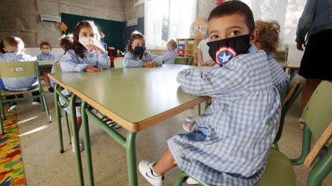 Vuelta al cole en el colegio de Barcelos