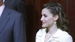 La reina Letizia vuelve a sorprender con su peinado