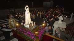 Procesi�n de antorchas con la Virxe de F�tima: �las im�genes!