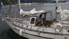 El Makai, en imagen en Celeiro, pas� una inspecci�n en Mux�a el 7 y encall� en O Vicedo el 10