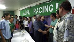Veinticinco años de pasión racinguista de la Peña Morandeira, en imágenes