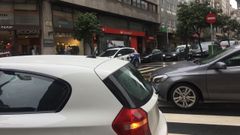 Doutor Teixeiro, calle comercial con exceso de tr�fico