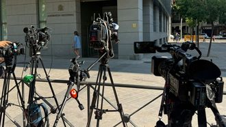 La prensa espero en vano la llegada a la Audiencia Nacional de alguno de los acusados