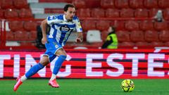 Giacomo Quagliata, durante el encuentro entre el Sporting y el Deportivo