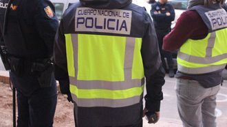 Varios agentes de la Polica Nacional, en una imagen de archivo