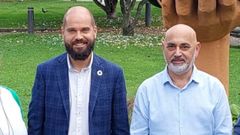 Ivn Puentes releva a Tino Fernndez como portavoz municipal del PSOE en Pontevedra