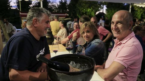 Las cubiteras garantizaron que el vino estuviese a una temperatura ptima