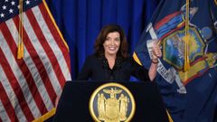 La sucesora de Andrew Cuomo, Kathy Hochul