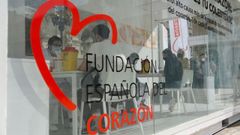 Pruebas del colesterol en la plaza de Maria Pita, en A Coru�a