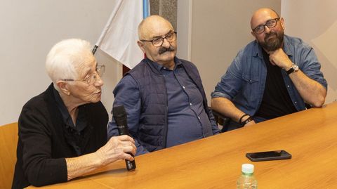 Un momento de la intervenci�n de Celina Cambeiro