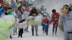 Carrera de obst�culos Enki por la integraci�n en A Coru�a