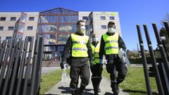 La UME se despliega en Lugo para realizar labores de desinfecci�n