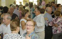 imagen de archivo de un baile de mayores organizado por el Centro Social de Silleda. 
