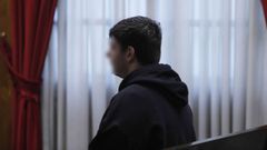 El joven Pedro L. acusado de acuchillar a un compa�ero del CIFP A Carballeira, de Ourense, admiti� los hechos ante la Audiencia.
