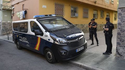 Agentes de la Polica Nacional, en una imagen de archivo.